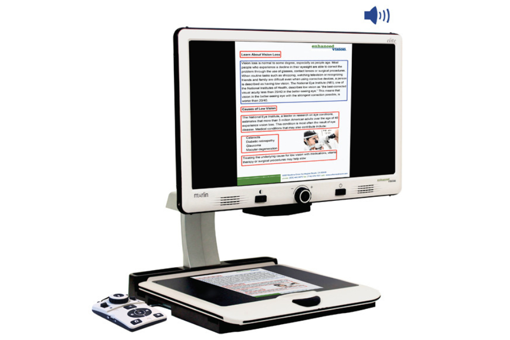 Merline Reader Merlin elite Pro Full Page HD/OCR 24