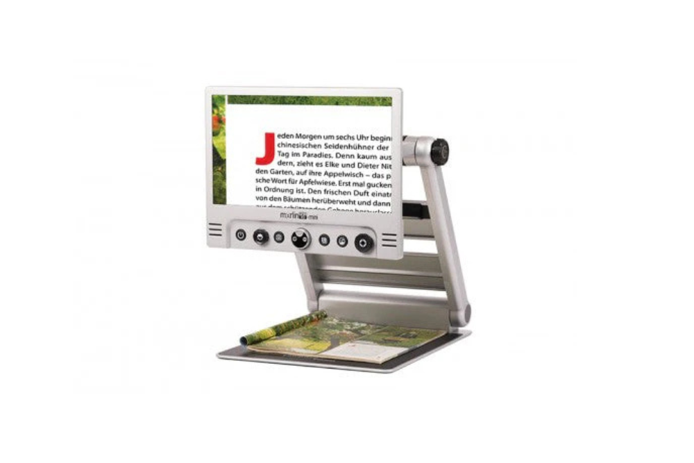 Merlin Mini Magnifier Merlin HD Mini Foldable Video Magnifier – Sterling Adaptives