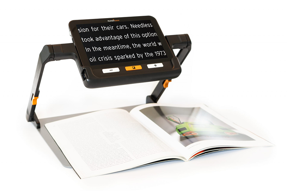 Explorer Magnifier Humanware Explore 8 Handheld Electronic Magnifier – Sterling Adaptives