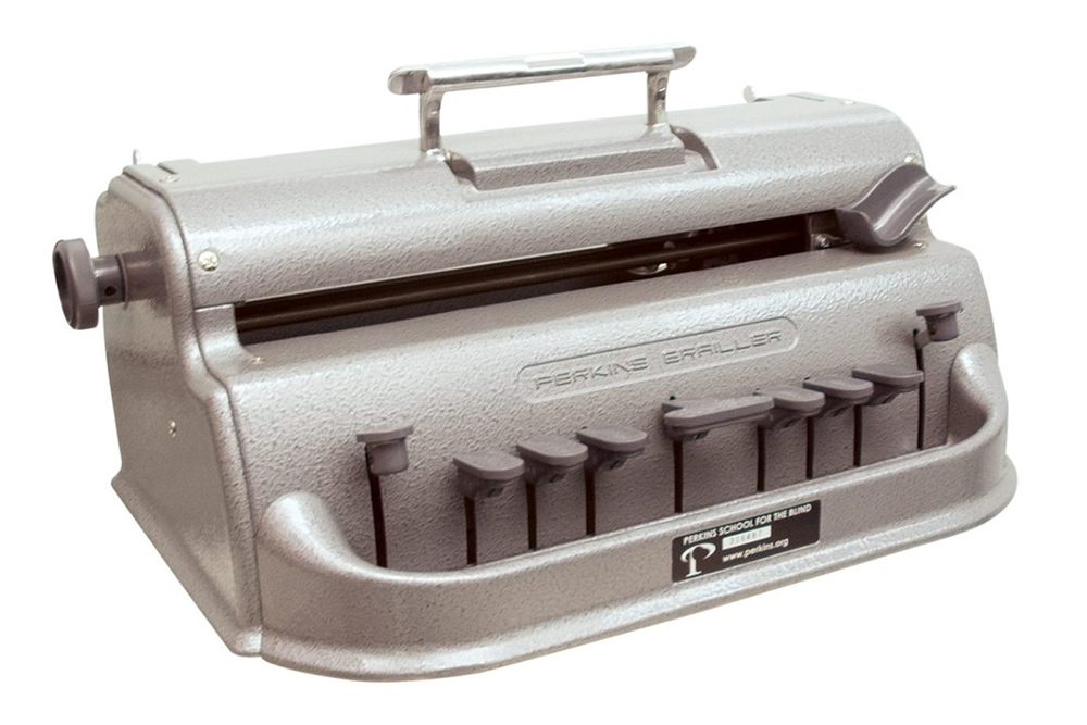 Perkins Classic Brailler – Sterling Adaptives Perkins Classic Brailler – Sterling Adaptives