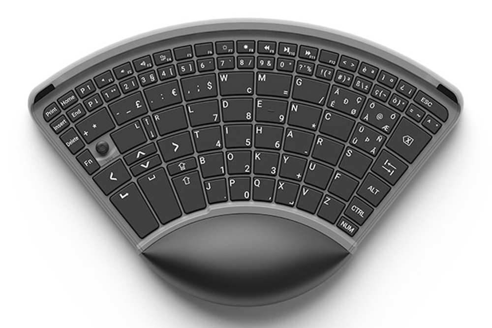 Tipsy Keyboad TiPY - Wireless One Handed Keyboard β Sterling Adaptives