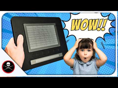 YouTube Thumbnail of The Blind Life reviewing the Dot Pad X showing an image of the Dot Pad X and a young girl saying "wow"