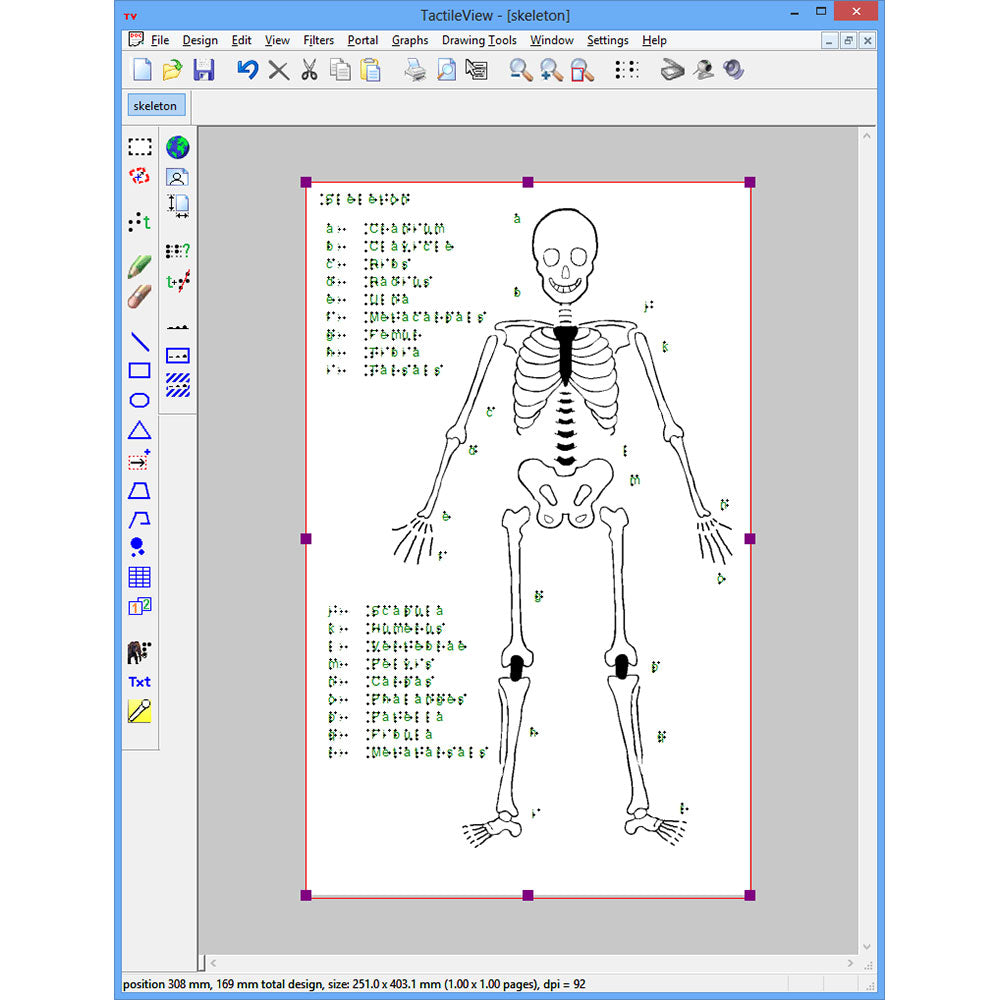TactileView Graphics Design Software – Sterling Adaptives