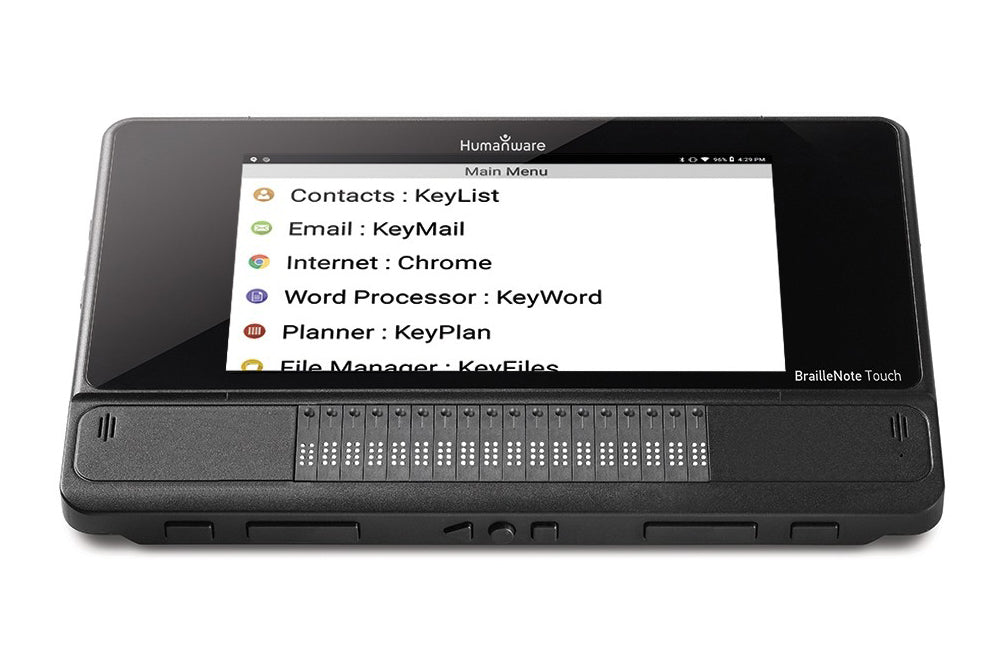 Humanware BrailleNote Touch 18 Plus – Braille note taker/tablet