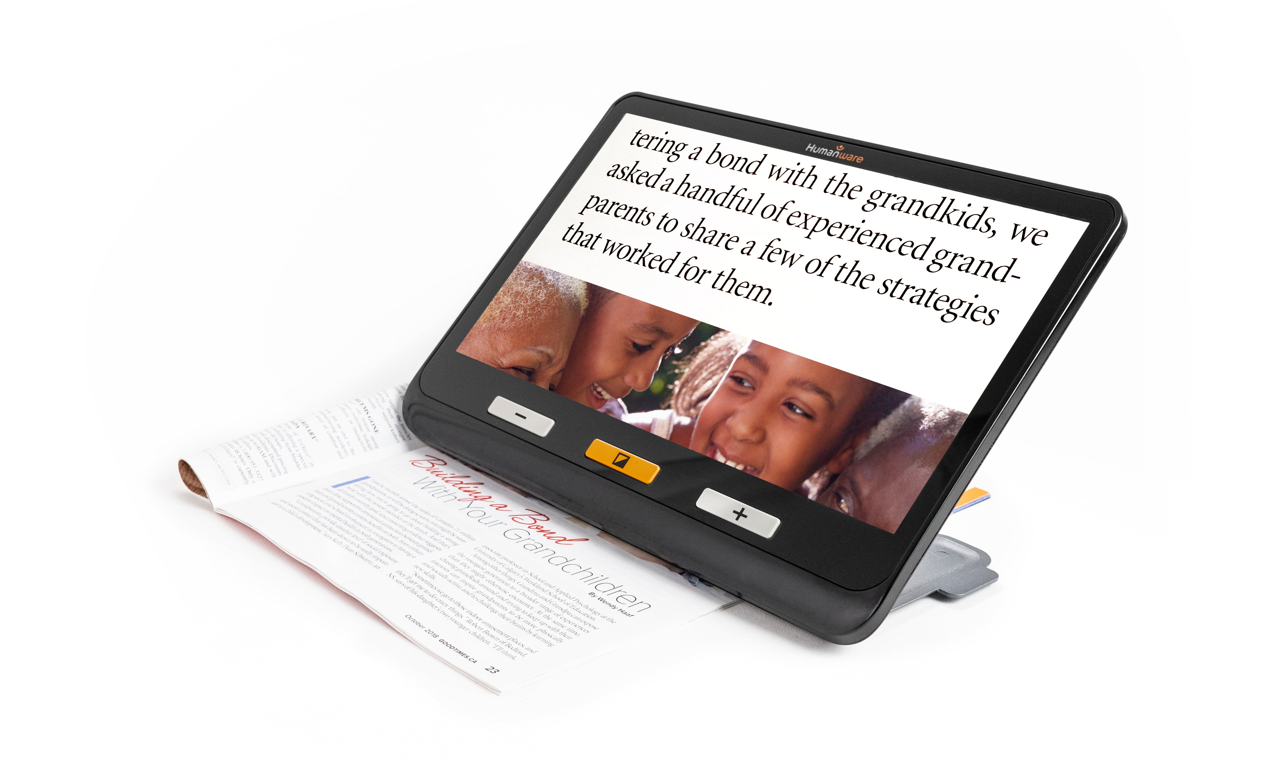 Humanware Explorē 12 Handheld Electronic Magnifier – Sterling Adaptives